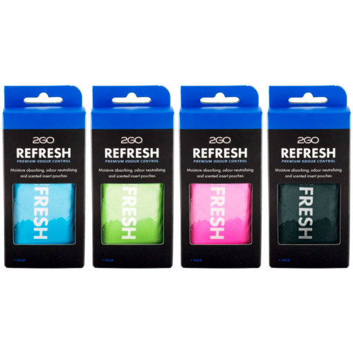 Refresh Premium Odour Control Duftposer Absorberer Fugt Sort Grøn Pink Lyseblå- 2GO